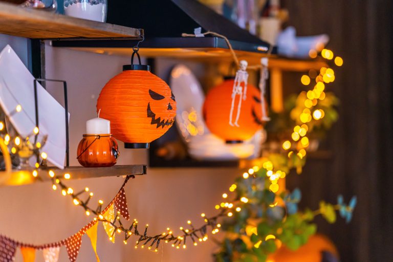 Halloween Kitchen Lighting