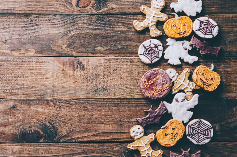 Variety of Halloween Treats