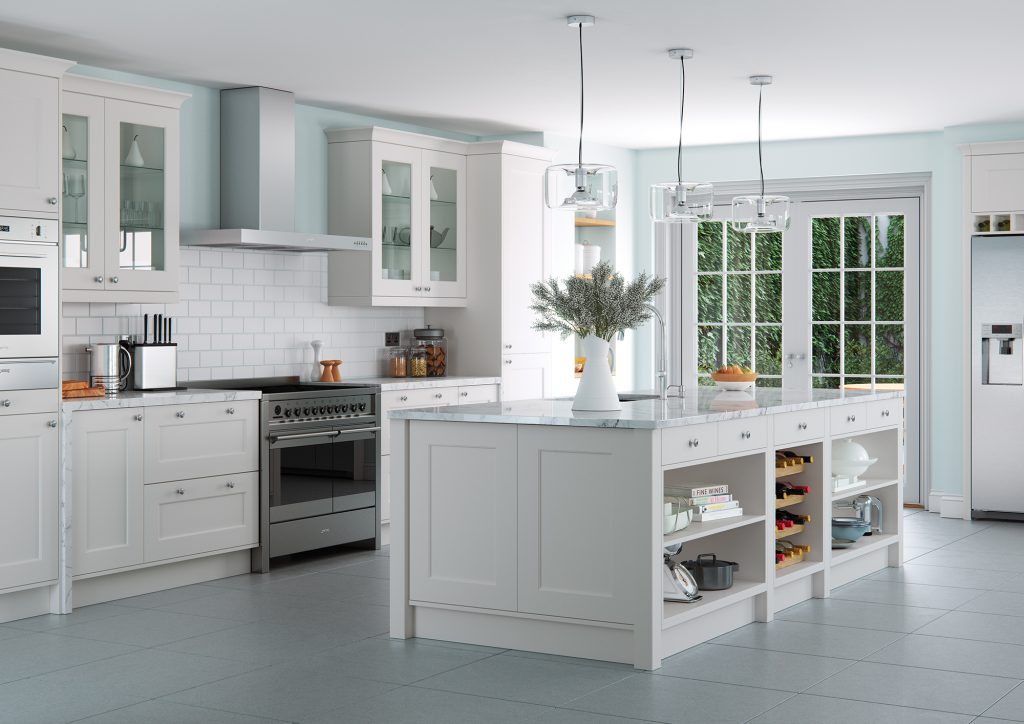 Fiorenza Light Grey Kitchen by The Kitchen Depot 