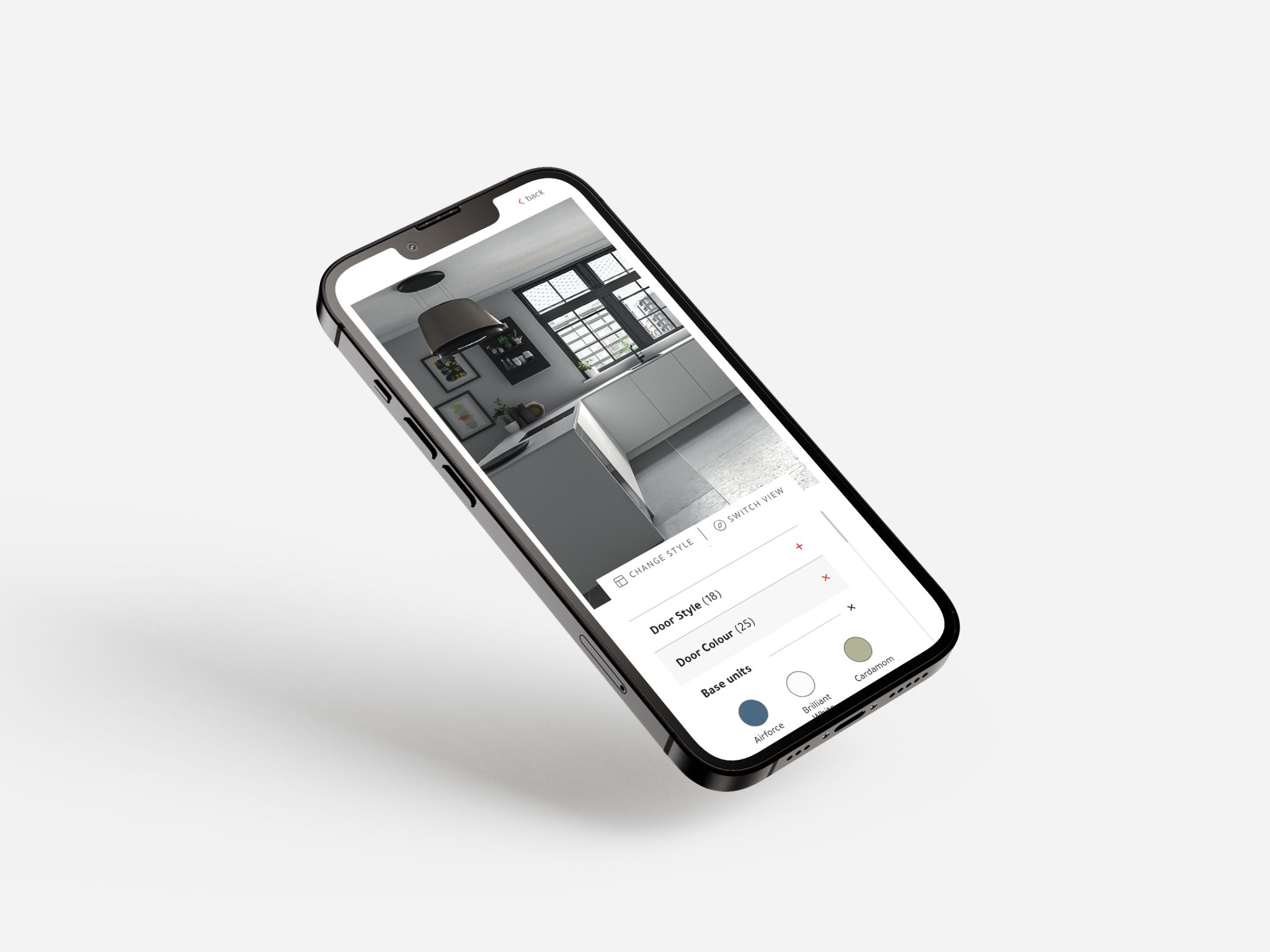 The Kitchen Depot New Website 2022 on Iphone