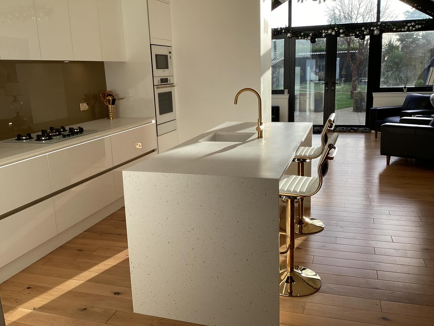 Zara Gloss White 2024 kitchen renovation